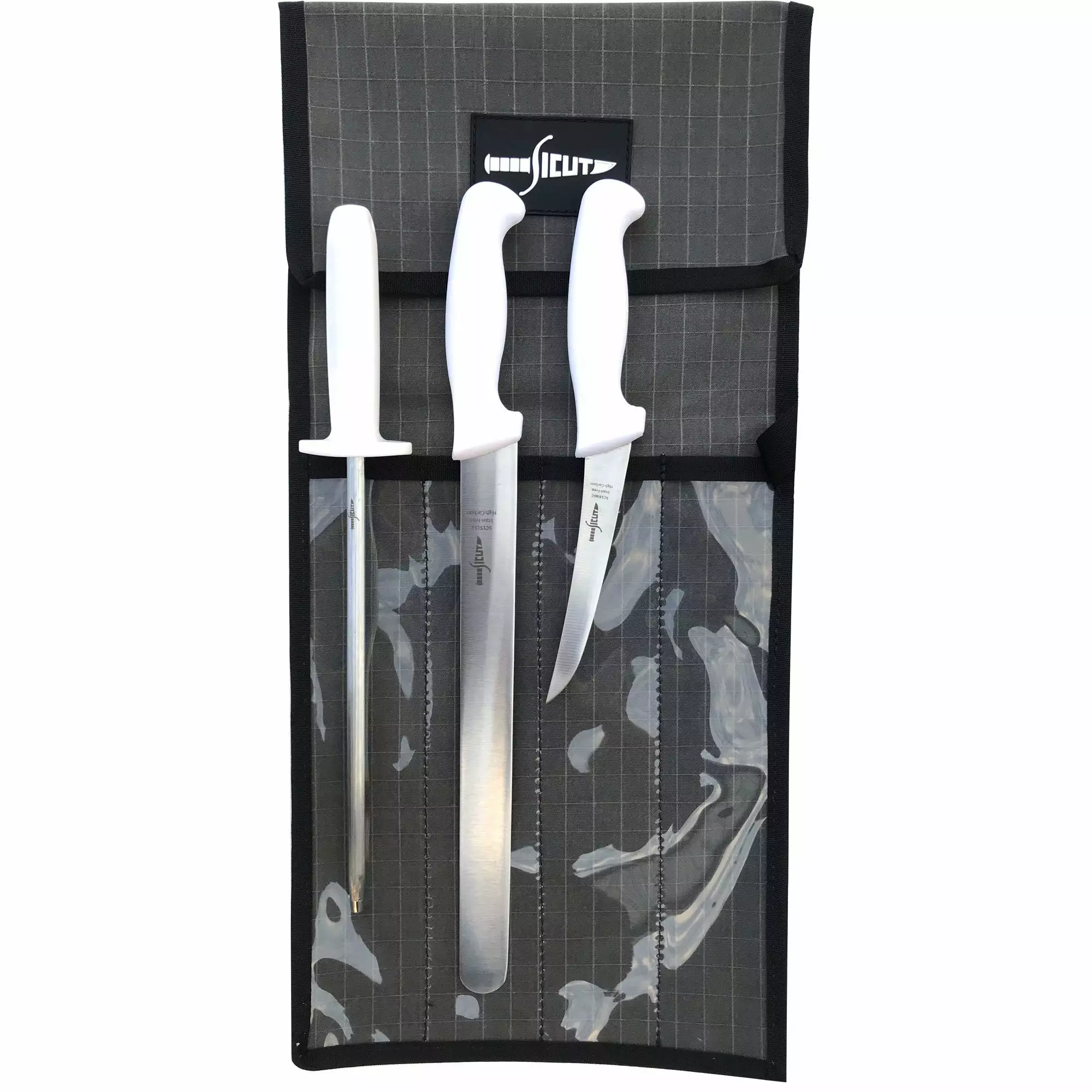 TackleWest Sicut Deckie Knife Pack White Handle 1 TackleWest Sicut Deckie Knife Pack White Handle