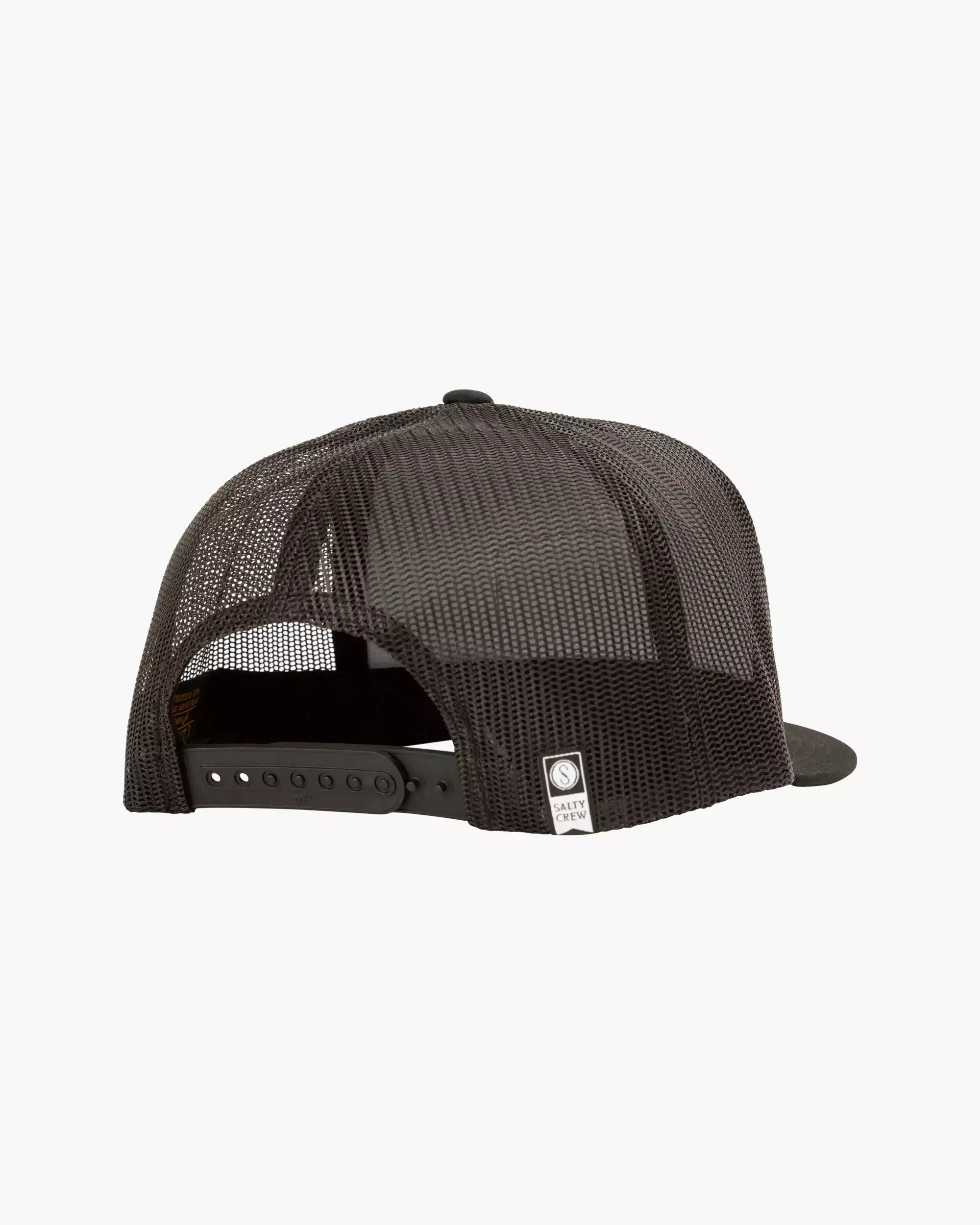 Saltycrew Salty Crew Stealth Trucker Hat Black 2 Saltycrew Salty Crew Stealth Trucker Hat Black - Image 2