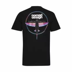 Nomad Design T Shirt Flyer Black