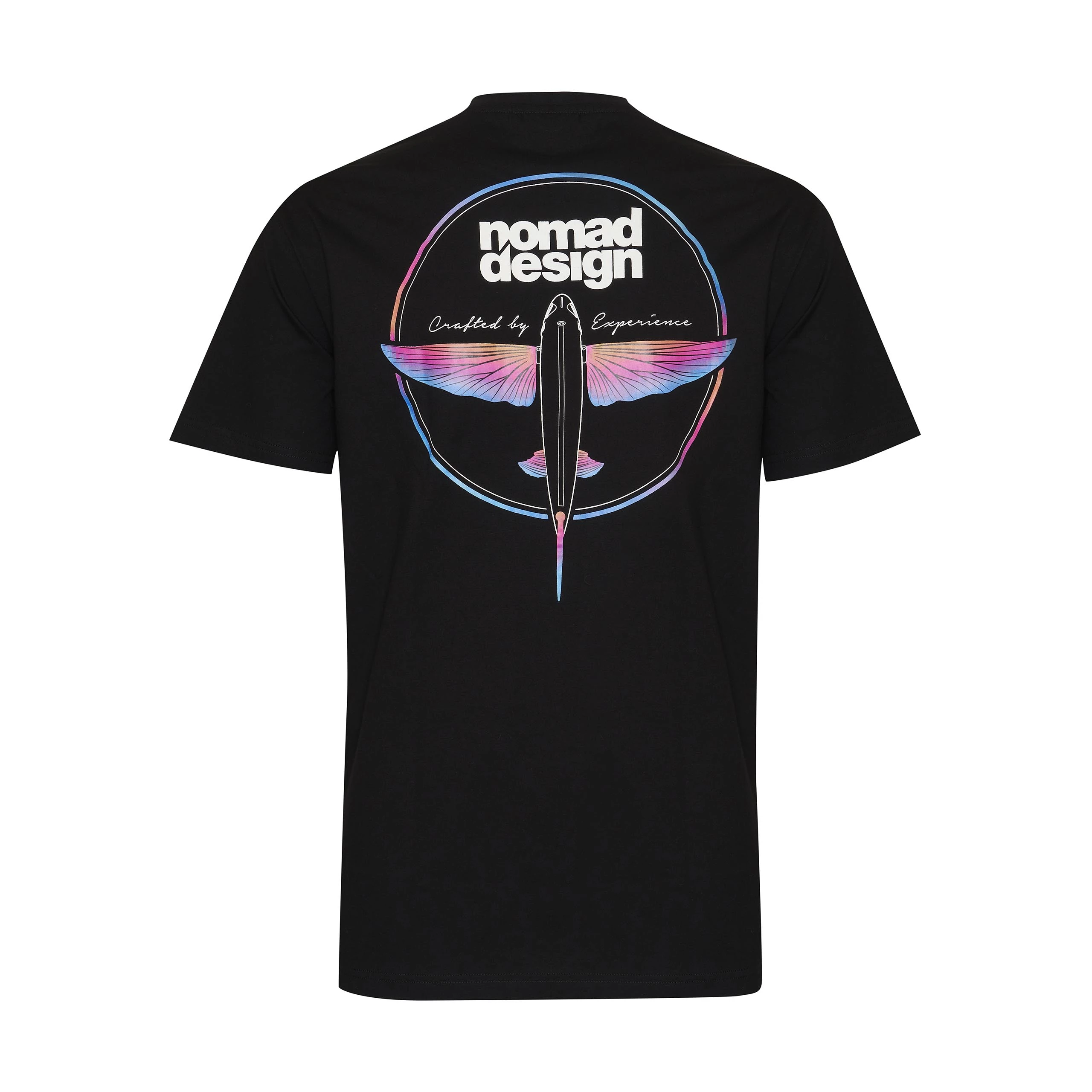 Nomad Design T Shirt Flyer Black 1 Nomad Design T Shirt Flyer Black