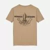 Nomad Design T-Shirt Squidtrex Tan