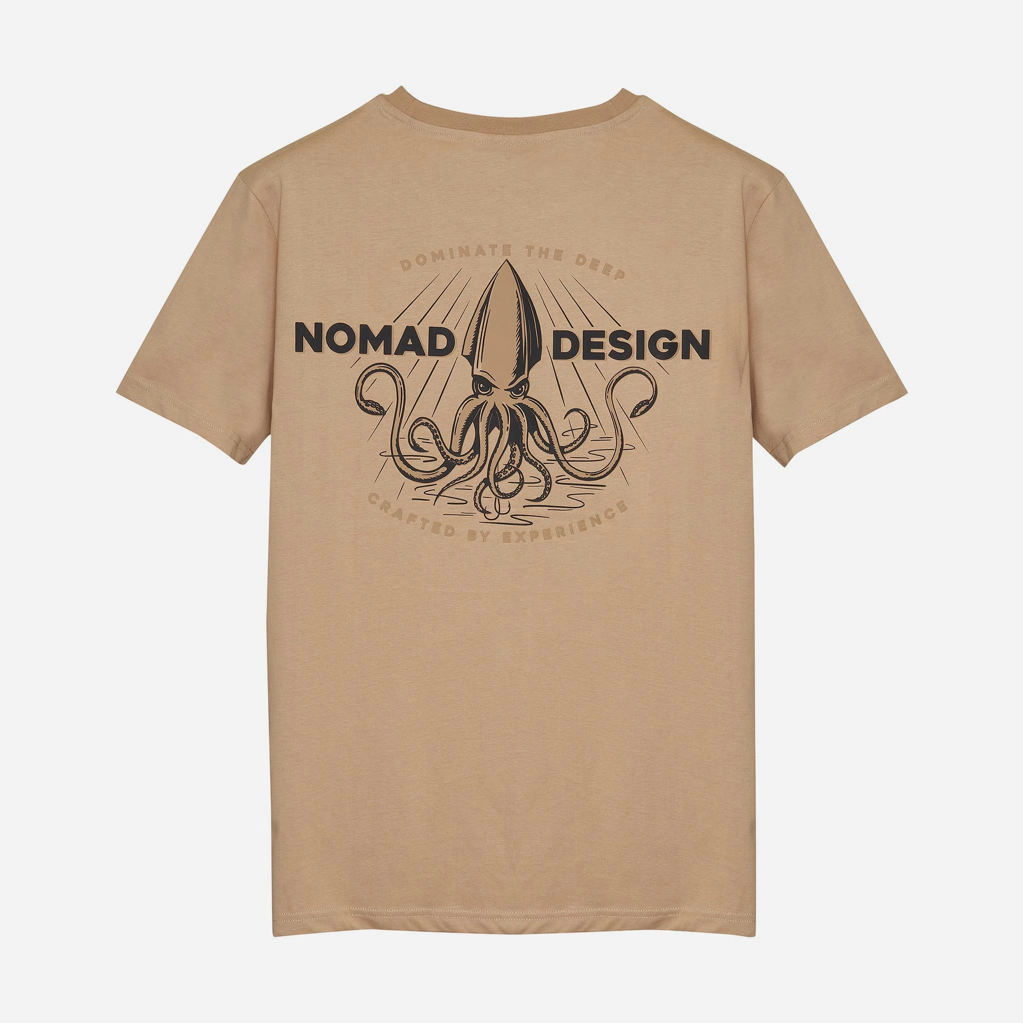 Nomad Design T-Shirt Squidtrex Tan 1 Nomad Design T-Shirt Squidtrex Tan
