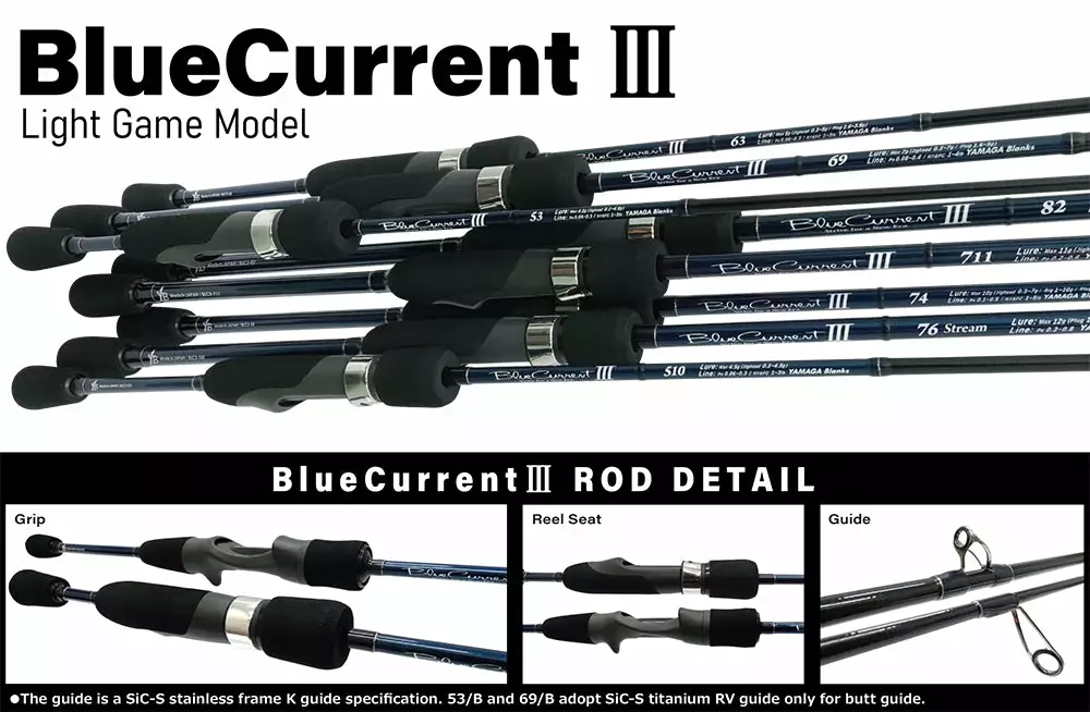 Yamaga Blanks Blue Current III 1 Yamaga Blanks Blue Current III