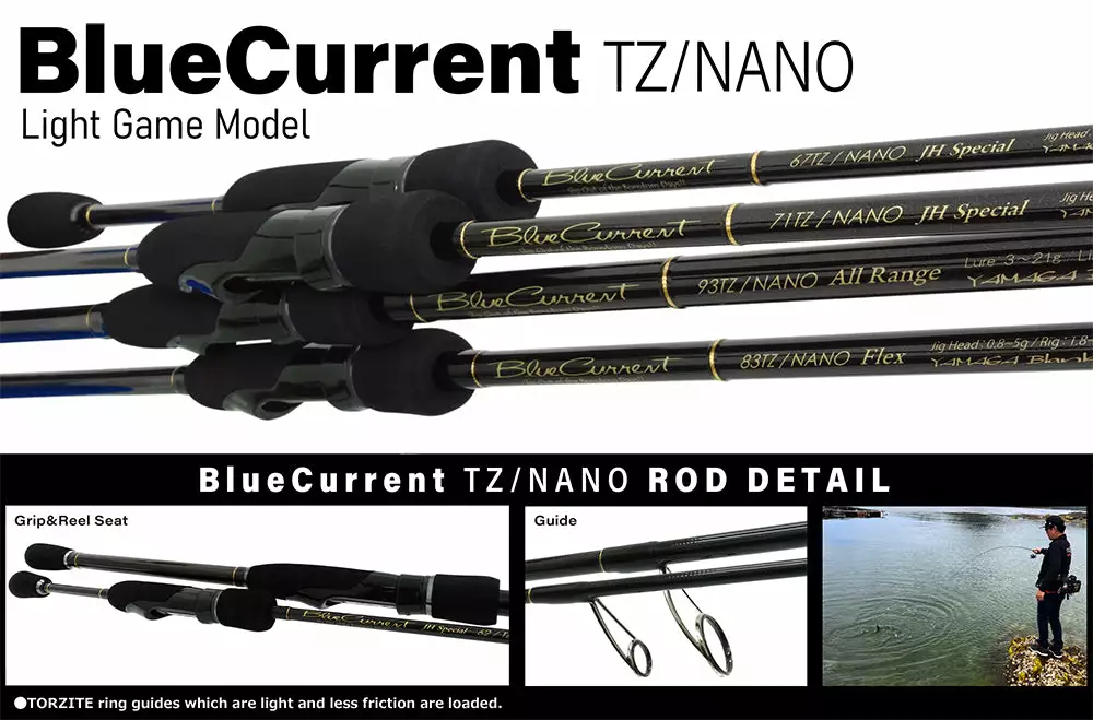 Yamaga Blanks Blue Current TZ Nano 1 Yamaga Blanks Blue Current TZ Nano