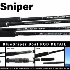 Yamaga Blanks Blue Sniper Boat Casting