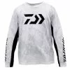 Daiwa Hex Jersey White