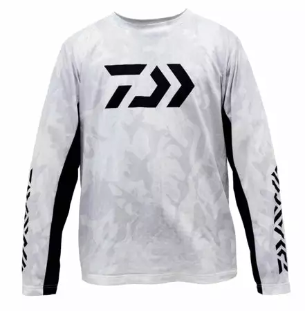 Daiwa Hex Jersey White 1 Daiwa Hex Jersey White